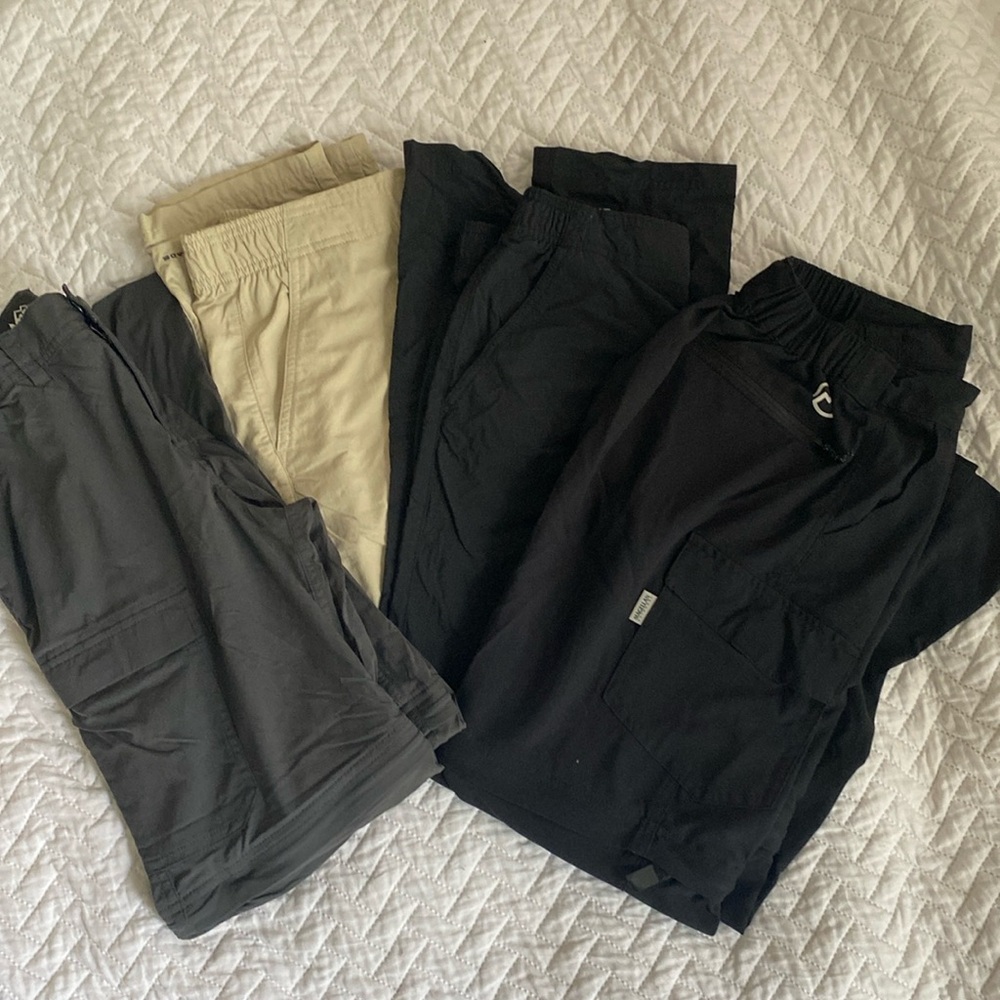 Set of 4 Boys Outdoor/Fishgear pants size Medium